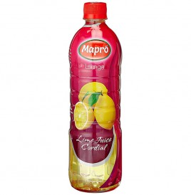 Mapro Lounge Lime Juice Cordial  Plastic Bottle  750 millilitre